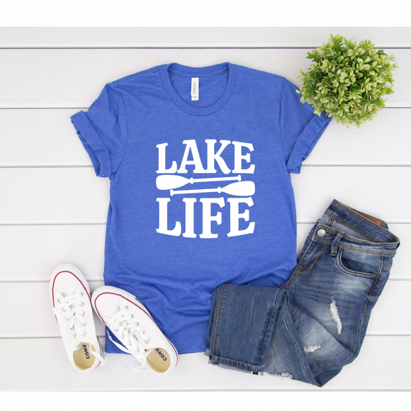 Lake Life - Screen Print Transfer Graphic Tee